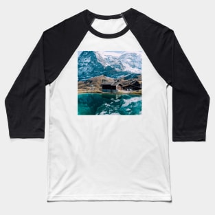 Reflection on Lake Baseball T-Shirt